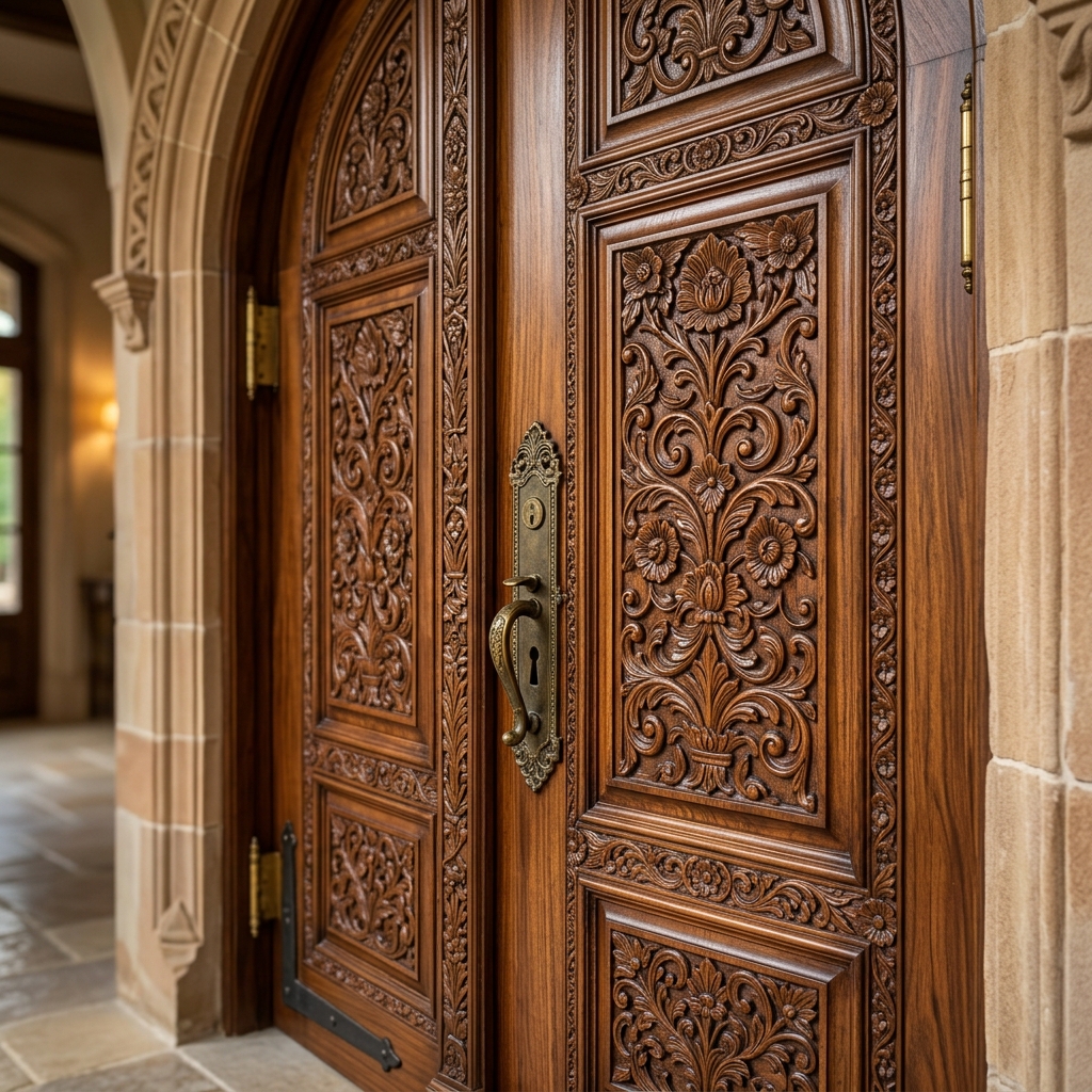 Premium Door Carving Service